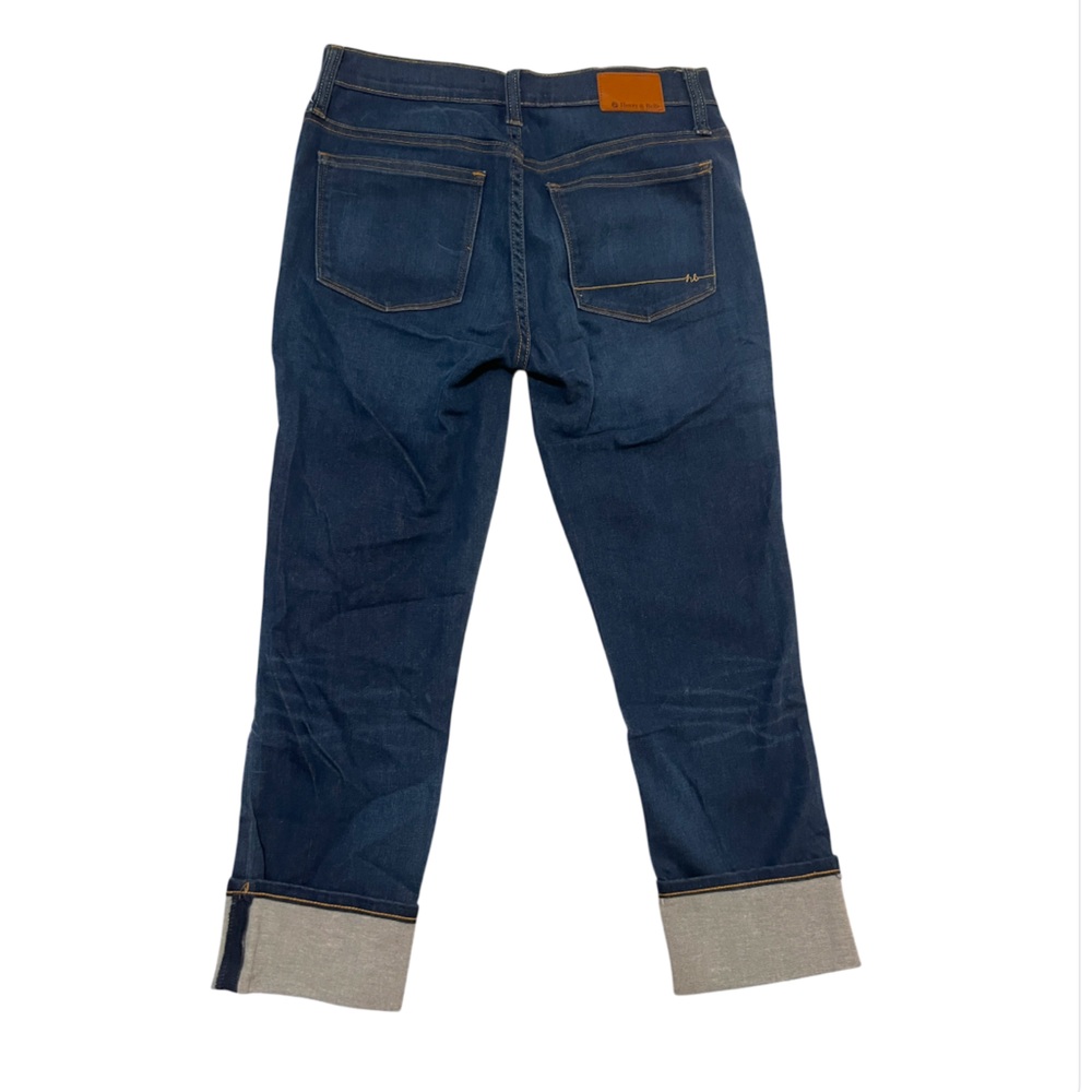 Henry & Belle Blue Ankle Cropped Jeans.  Size 27 - Picture 2 of 6